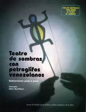 Carátula de Teatro de sombras con petroglifos venezolanos