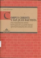 Carátula de Corpus chisti y San Juan :