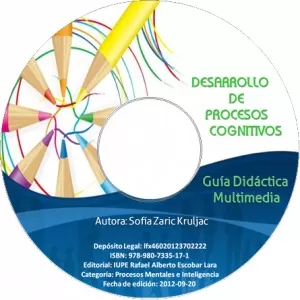 Carátula de Guía Didáctica para el Curso Desarrollo de Procesos Cognitivos