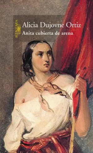 Carátula de Anita cubierta de arena