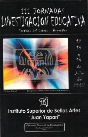 Carátula de 3º Jornada de Investigación Educativa