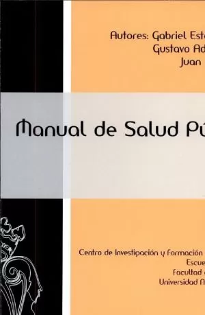 Carátula de Manual de salud pública