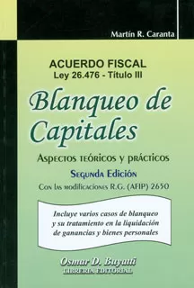Carátula de Blanqueo de capitales