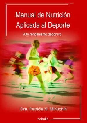 Carátula de Manual de nutrición aplicada al deporte