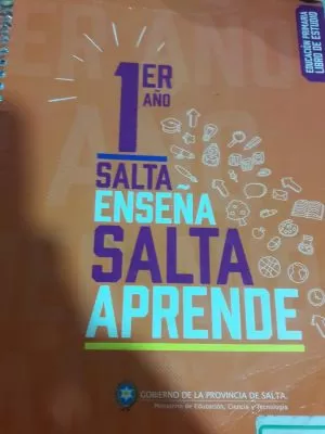Carátula de Primer grado educación primaria Salta enseña Salta aprende