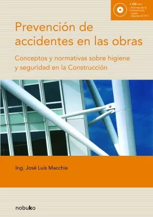 Carátula de Prevención de accidentes en las obras