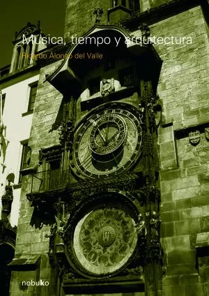Carátula de Música, tiempo y arquitectura