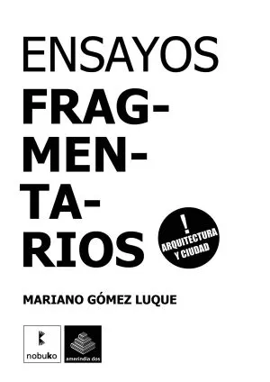 Carátula de Ensayos fragmentarios