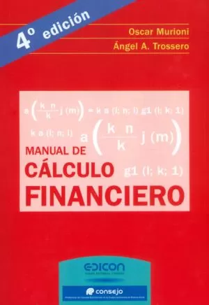 Carátula de Manual de cálculo financiero