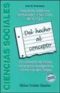 Carátula de Del hecho al concepto