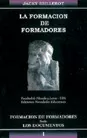 Carátula de La formación de formadores