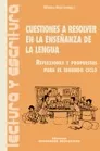 Carátula de Cuestiones a resolver en la enseñanza de la lengua