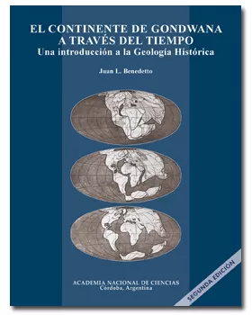 Carátula de El continente de Gondwana a través del tiempo