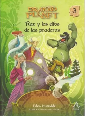 Carátula de Las aventuras de Rav con los elfos de las praderas y las aventuras de Kohaku con los nómadas del desierto de Kiir