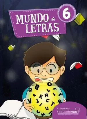 Carátula de Mundo de letras 6 EGB