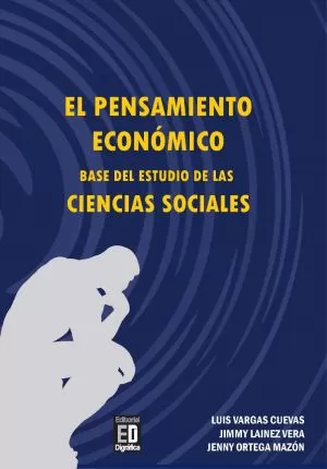 Carátula de El pensamiento económico. Base del estudio de las ciencias sociales
