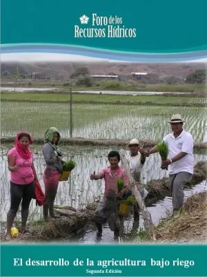 Carátula de El desarrollo de la agricultura bajo riego
