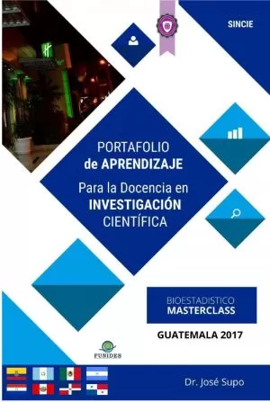 Carátula de Portafolio de aprendizaje para la docencia en investigación científica