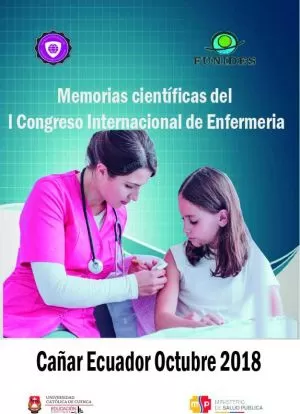 Carátula de Memorias Científicas I Congreso Internacional de Enfermería