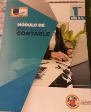 Carátula de Proceso Contable Primer Año de Bachilerato Técnico