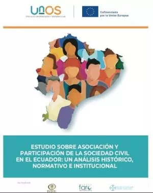 Carátula de Estudio sobre Asociación y Participación de la sociedad civil en el Ecuador