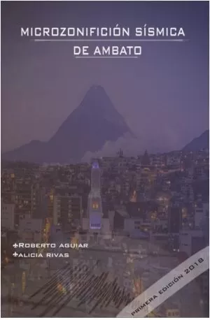 Carátula de Microzonificación Sísmica de Ambato