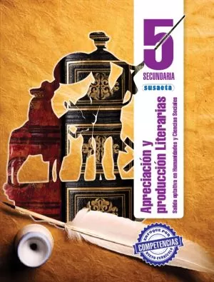 Carátula de Apreciación y producción literarias 5 secundaria (E-Book)