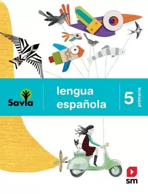 Carátula de Lengua Española 5. primaria
