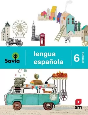 Carátula de Lengua Española 6. primaria