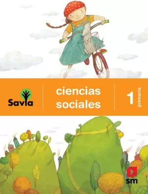 Carátula de Ciencias sociales 1. primaria