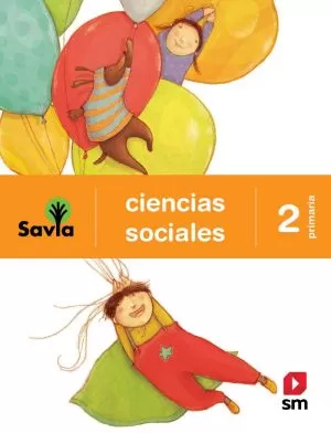 Carátula de Ciencias sociales 2. primaria