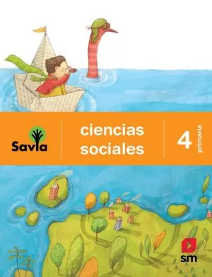 Carátula de Ciencias sociales 4.primaria