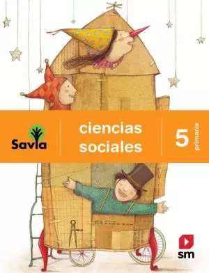 Carátula de Ciencias sociales 5. primaria