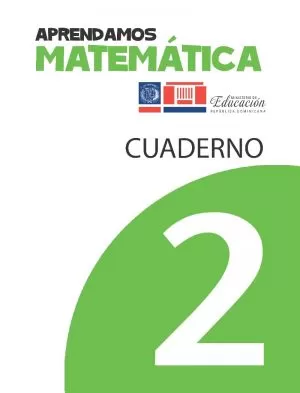 Carátula de Cuaderno Aprendamos Matemática 2