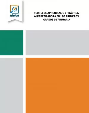 Carátula de Teoría de aprendizaje y práctica alfabetizadora en los primeros grados de primaria