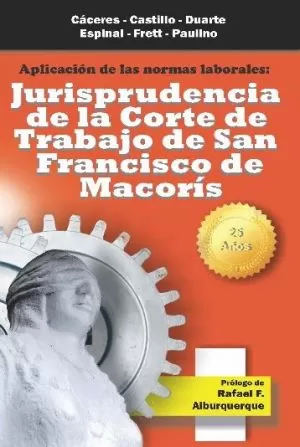 Carátula de Jurisprudencia de la Corte de Trabajo de San Francisco de Macoris