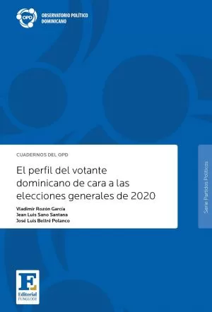 Carátula de El perfil del votante dominicano de cara a las elecciones generales de 2020