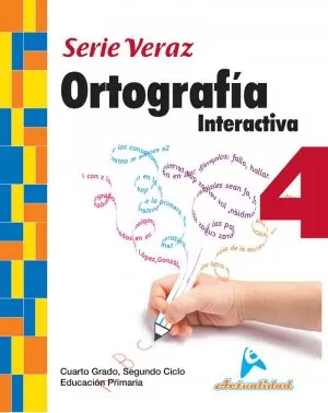Carátula de Ortografía interactiva 4
