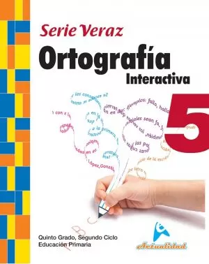 Carátula de Ortografía interactiva 5