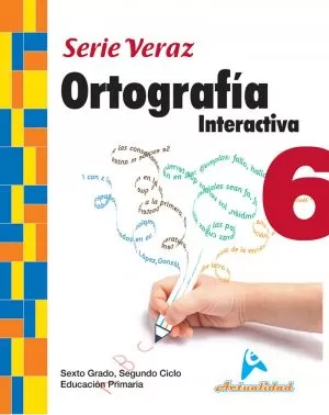 Carátula de Ortografía interactiva 6