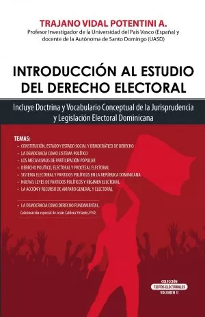 Carátula de Introducción al estudio del derecho electoral