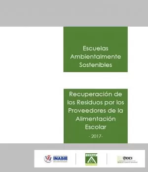 Carátula de Recuperación de los Residuos por los Proveedores de la Alimentación Escolar
