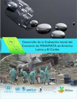 Carátula de Desarrollo de la evaluación inicial del convenio de MINAMATA en América Latina y el Caribe
