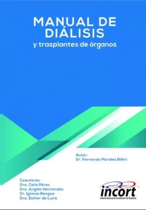 Carátula de Manual de Diálisis y Trasplante de Órganos