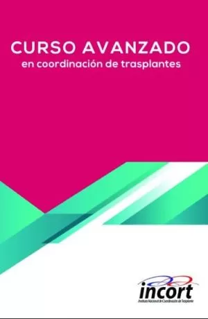 Carátula de Curso Avanzado de Coordinación de Trasplantes