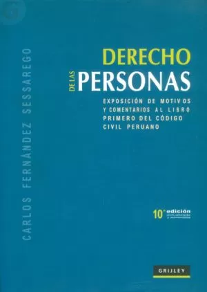 Carátula de Derecho De Las Personas