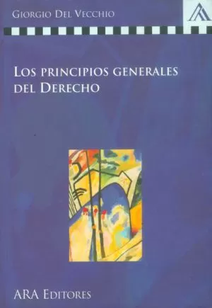 Carátula de Los principios generales del derecho