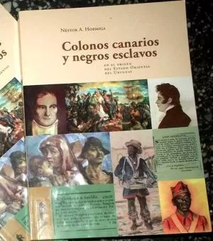 Carátula de Colonos canarios y negros esclavos en el origen del Estado Oriental del Uruguay