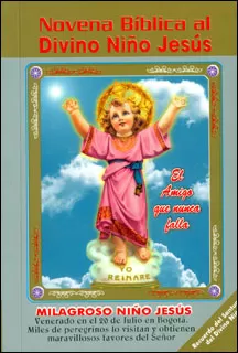 Carátula de Novena Bíblica al Divino Niño Jesús