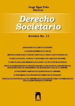 Carátula de Derecho Societario 11